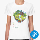 Женская спортивная футболка