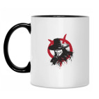 Кружка двухцветная