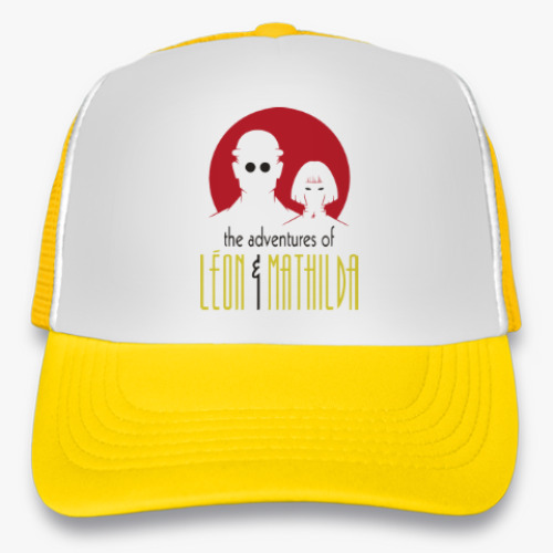 Кепка-тракер с принтом Леон и Матильда