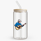 Банка с бамбуковой крышкой