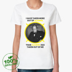 Женская футболка органик