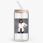 Банка с бамбуковой крышкой