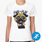 Женская спортивная футболка