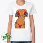 Женская футболка органик