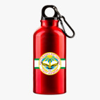 Металлическая бутылка 400 мл UV-DTF