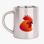 Кружка металлическая