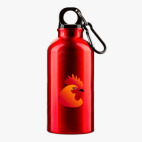 Металлическая бутылка 400 мл UV-DTF