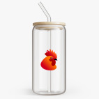 Банка с бамбуковой крышкой