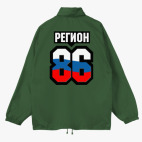 Ветровка с капюшоном