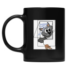 Кружка цветная UV-DTF