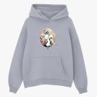 Толстовка худи оверсайз