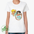 Женская футболка органик