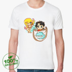 Мужская футболка органик