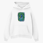 Толстовка худи оверсайз