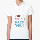 Женская рубашка поло