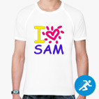 Мужская спортивная футболка