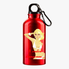 Металлическая бутылка 400 мл UV-DTF