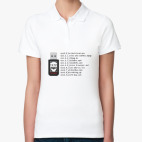 Женская рубашка поло