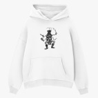 Толстовка худи оверсайз