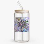 Банка с бамбуковой крышкой