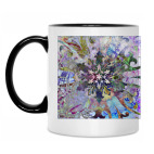 Кружка двухцветная