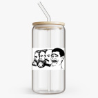 Банка с бамбуковой крышкой