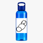 Прозрачная спортивная бутылка