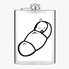 Фляжка стальная