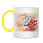 Двухцветная кружка Лампа с джинном