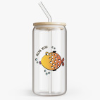 Банка с бамбуковой крышкой