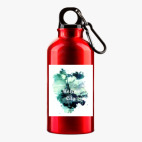 Металлическая бутылка 400 мл UV-DTF