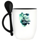 Кружка с ложкой