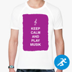 Мужская спортивная футболка