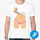 Мужская спортивная футболка