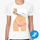 Женская спортивная футболка