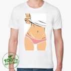 Мужская футболка органик