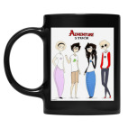 Кружка цветная UV-DTF