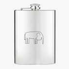 Фляжка стальная