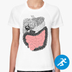 Женская спортивная футболка