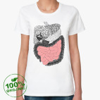 Женская футболка органик