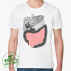 Мужская футболка органик