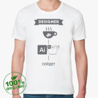 Мужская футболка органик