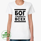 Женская футболка органик