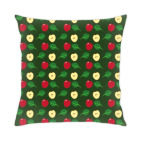 Подушка 35x35 см яблоки