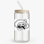 Банка с бамбуковой крышкой