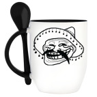 Кружка с ложкой