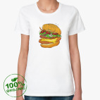 Женская футболка органик