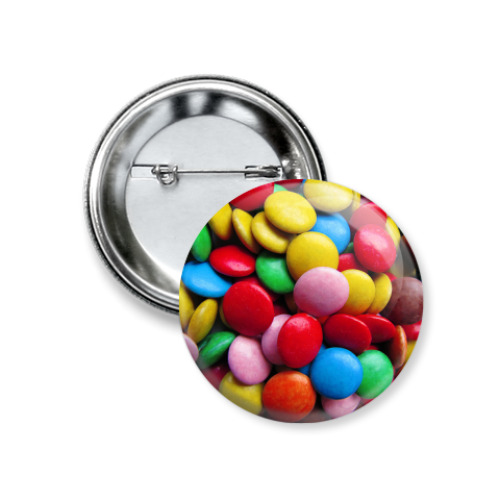 Значок 37мм с принтом Драже