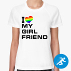 Женская спортивная футболка