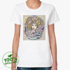 Женская футболка органик